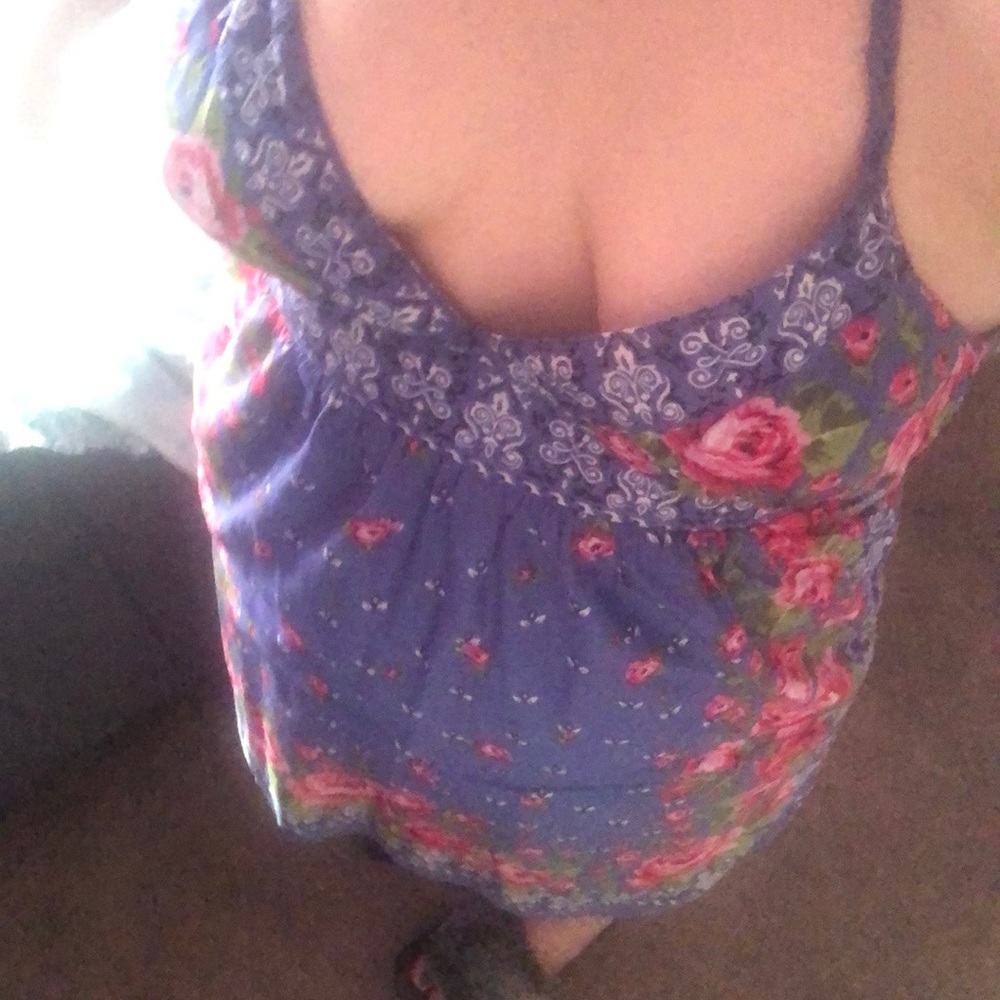 Blue Rose Bandana print sun dress ☀️